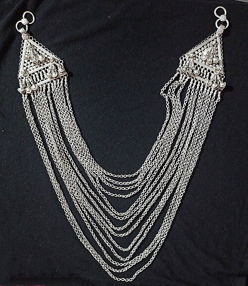 Silver & Benjarong Necklace