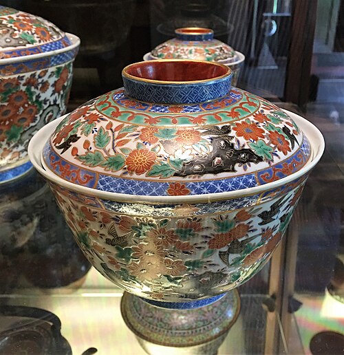 Benjarong Gold-Pattern Bowl